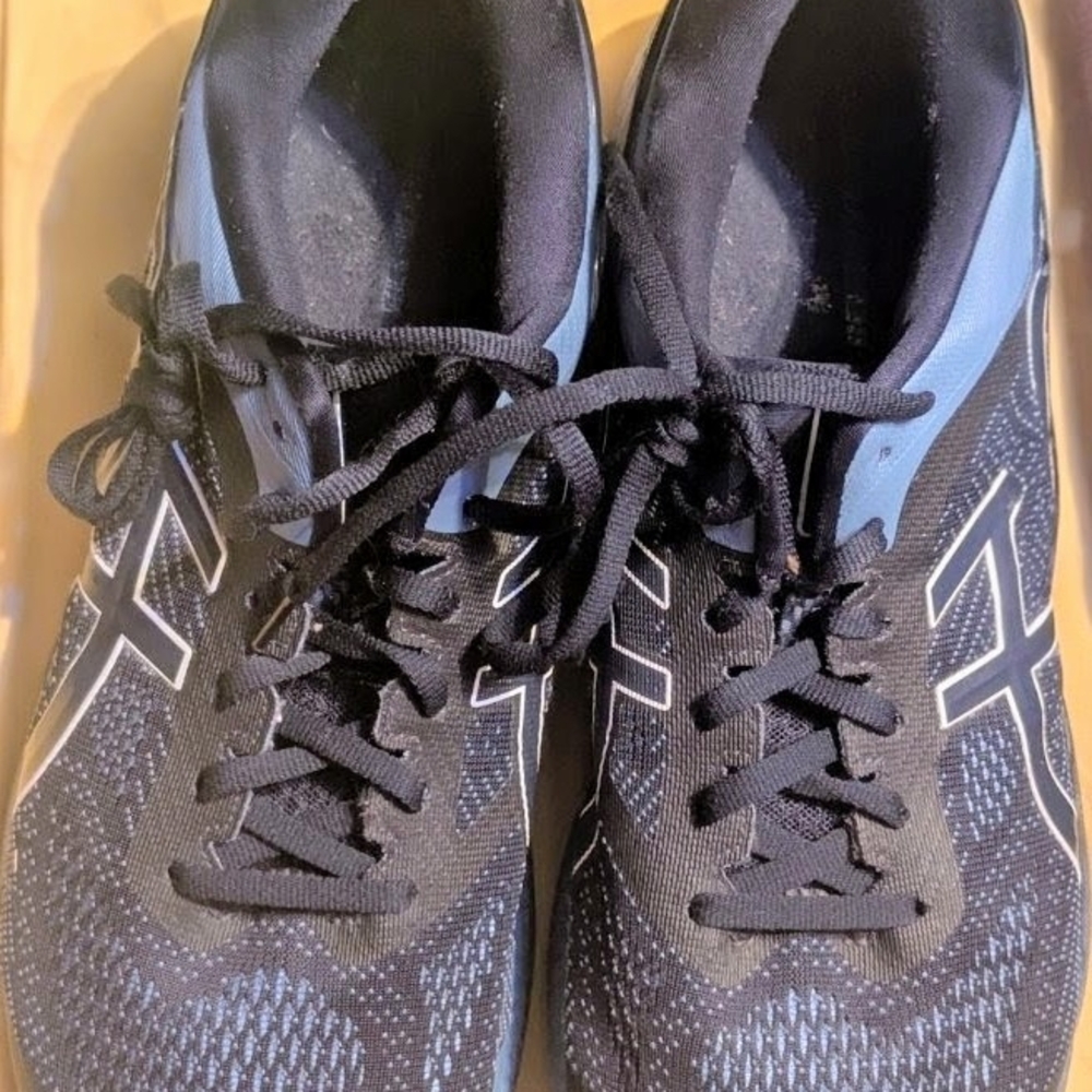 Asics Gel-Kayano 26 Running Shoes Men’s 11.5 Black Blue White 10111A541 D6